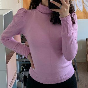 Lavender Long Sleeve Turtle Neck